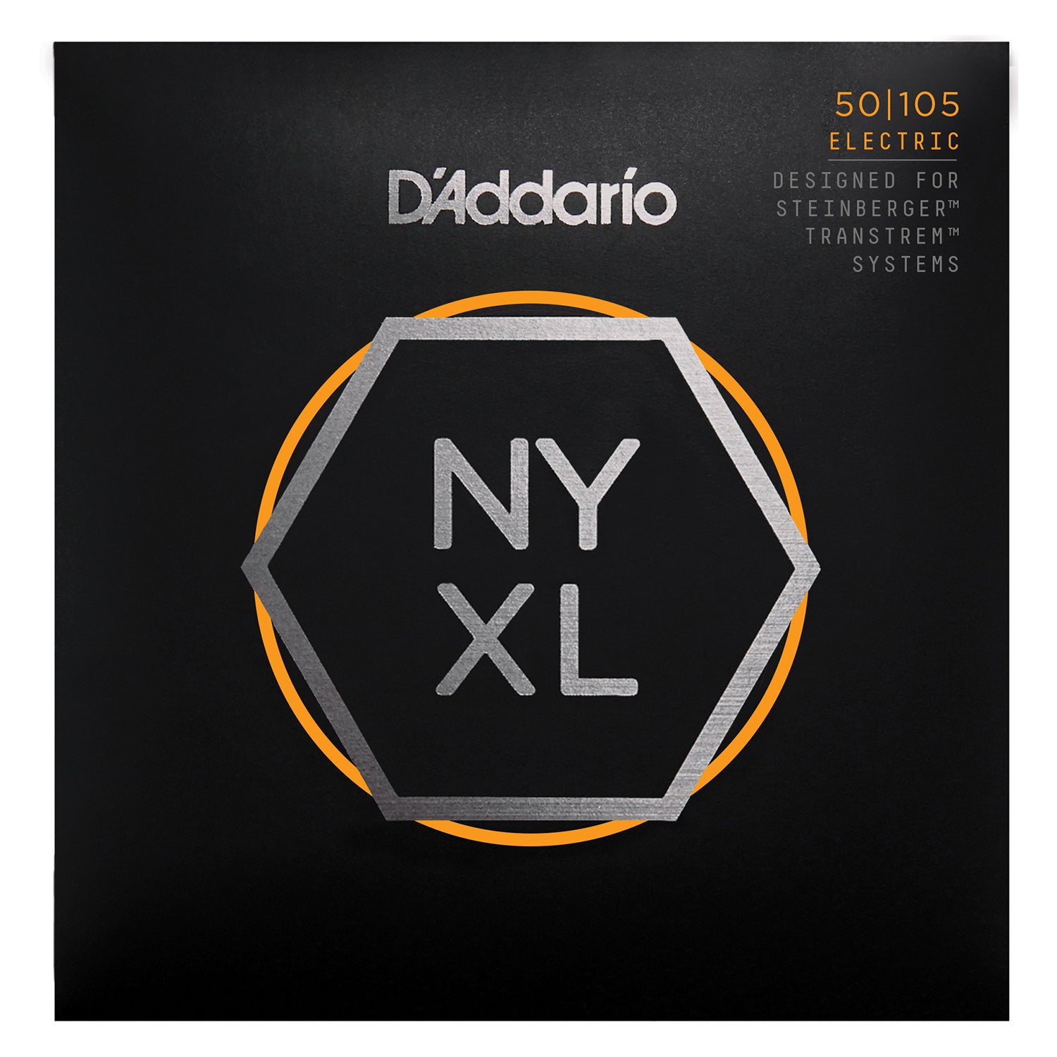 D'Addario NYXLS50105 Nickel Wound Bass Guitar Strings, Medium, 50-105, Double Ball End Long Scale