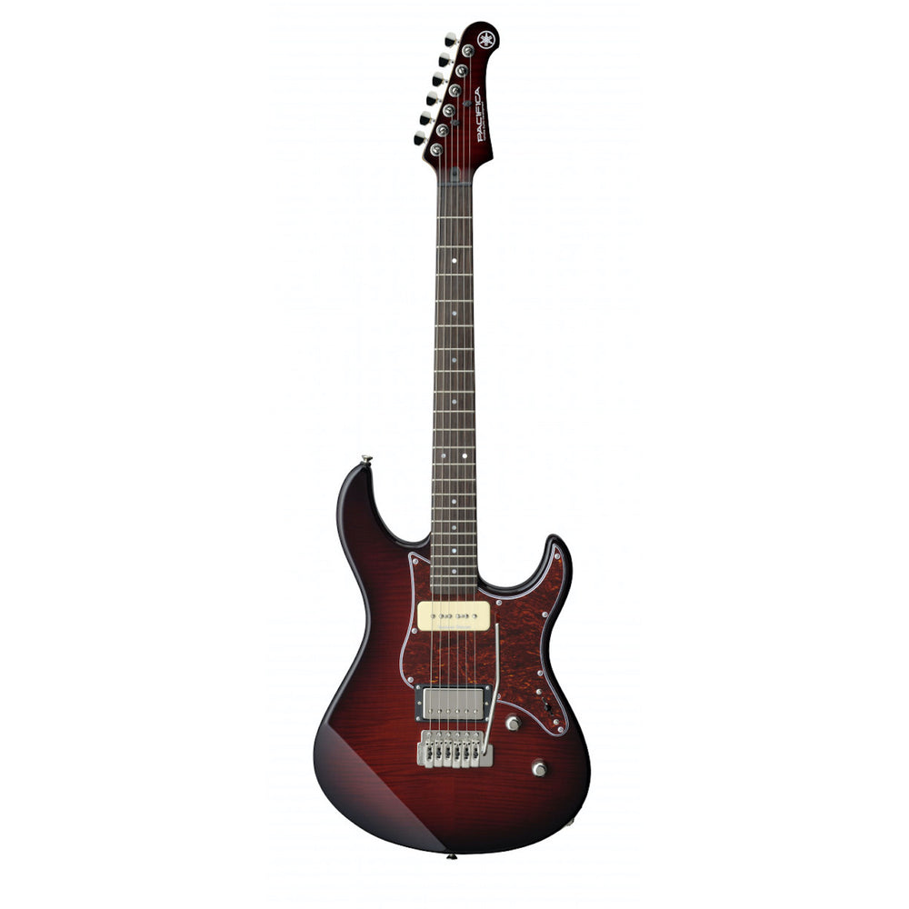Yamaha PAC 611VFMDRB DARK RED BURST ELECTRIC GUITAR