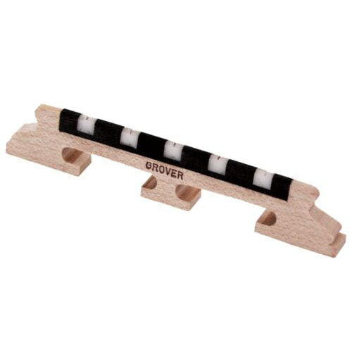 Grover Acousticraft Bone 95 1/2" 5-String Banjo Bridge
