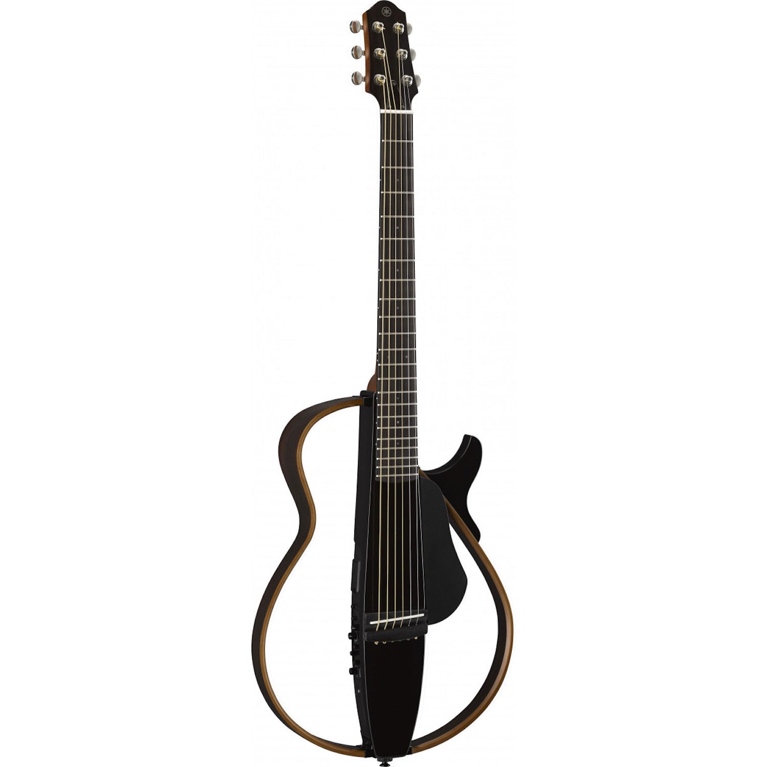 Yamaha SLG200STBL Steel String Translucent Black Guitar