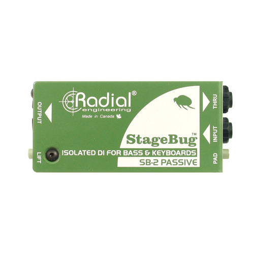 Radial SB-2 - Compact passive DI for bass, keyboards & active instruments