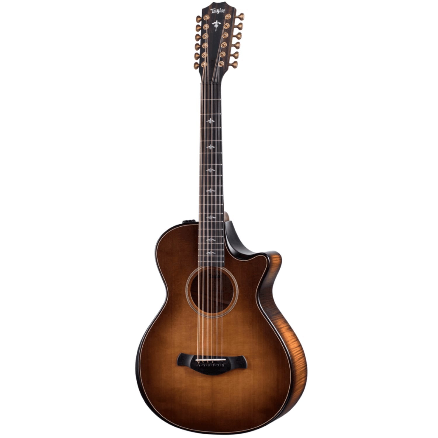 Taylor 652ce Builders Edition 'Wild Honey Burst' 12-String Acoustic Electric Guitar