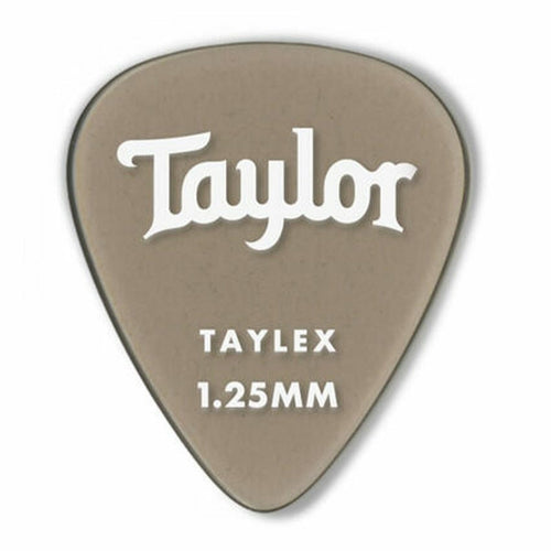 Taylor Picks Taylex 351-1.25mm Smoke Grey 6-pc