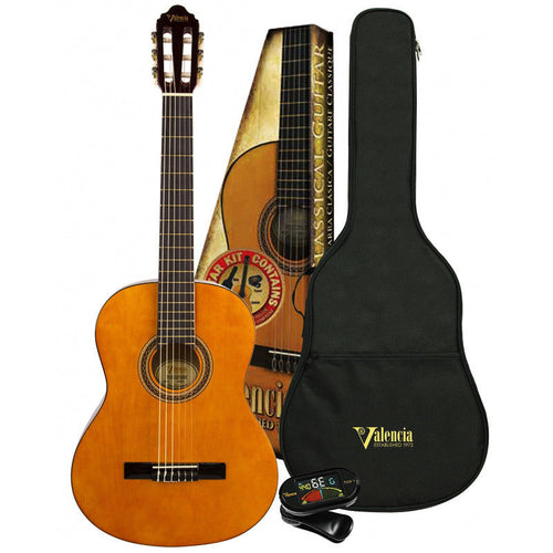 Valencia VC102K 1/2 Size Classical Guitar Kit