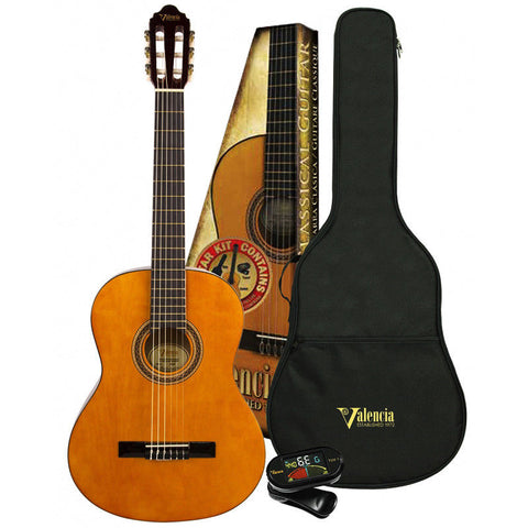 Katoh MCG 18S Solid Top Classical Guitar with Bag